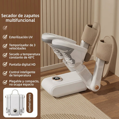 Secador de Zapatos Eléctrico, Modelos de 2 y 4 Brazos