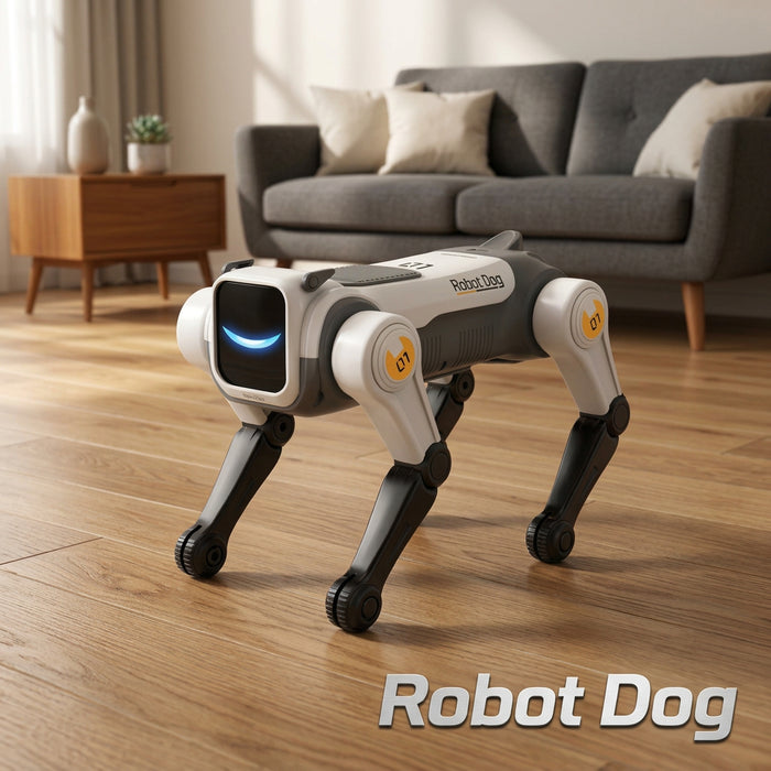 Perro Robot con Control por Voz y Mando a Distancia