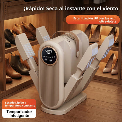 Secador de Zapatos Eléctrico, Modelos de 2 y 4 Brazos
