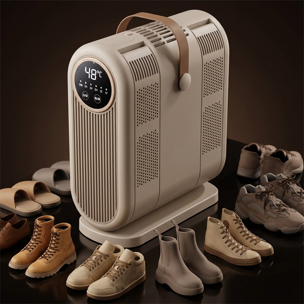 Secador de Zapatos Eléctrico, Modelos de 2 y 4 Brazos