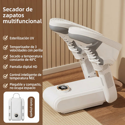 Secador de Zapatos Eléctrico, Modelos de 2 y 4 Brazos