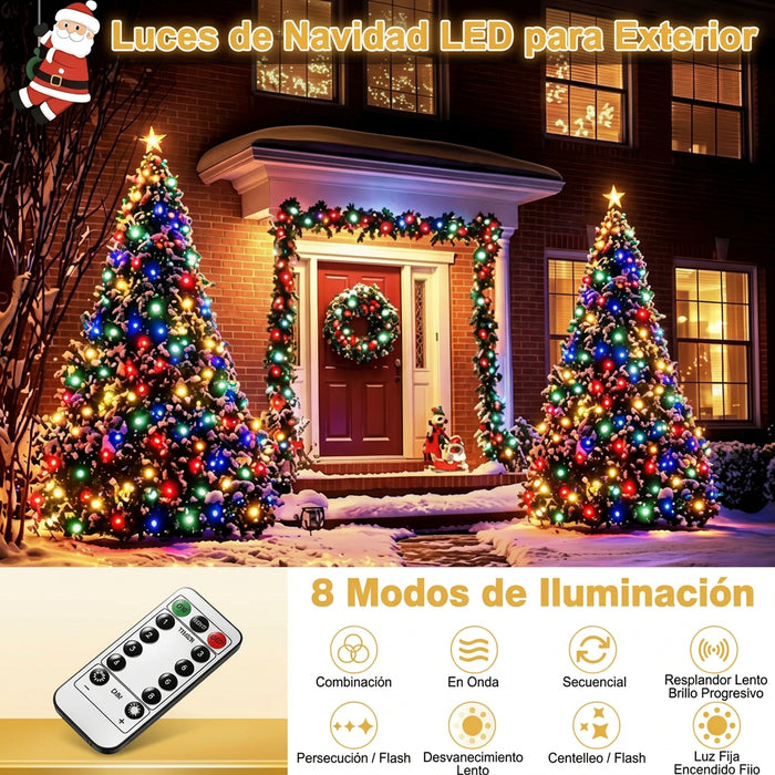 Guirnalda de Luces LED de Cable de Cobre USB, 8 Modos