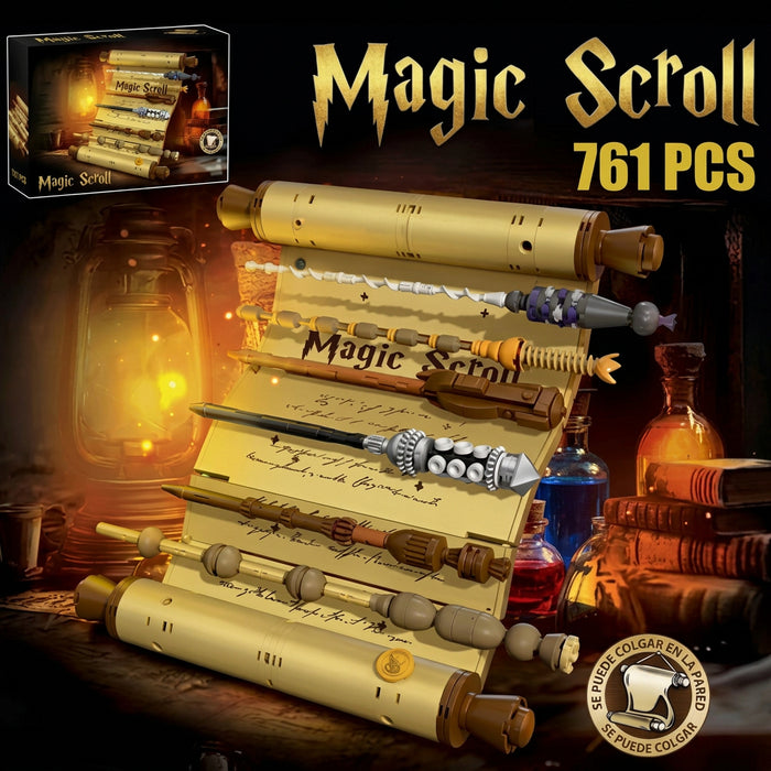 Set de Construcción Mágico: Pergamino o Túnica de Mago